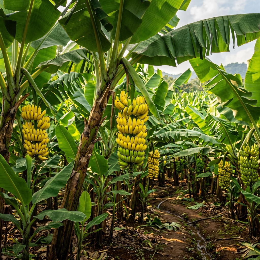 Banana farming in Maharashtra