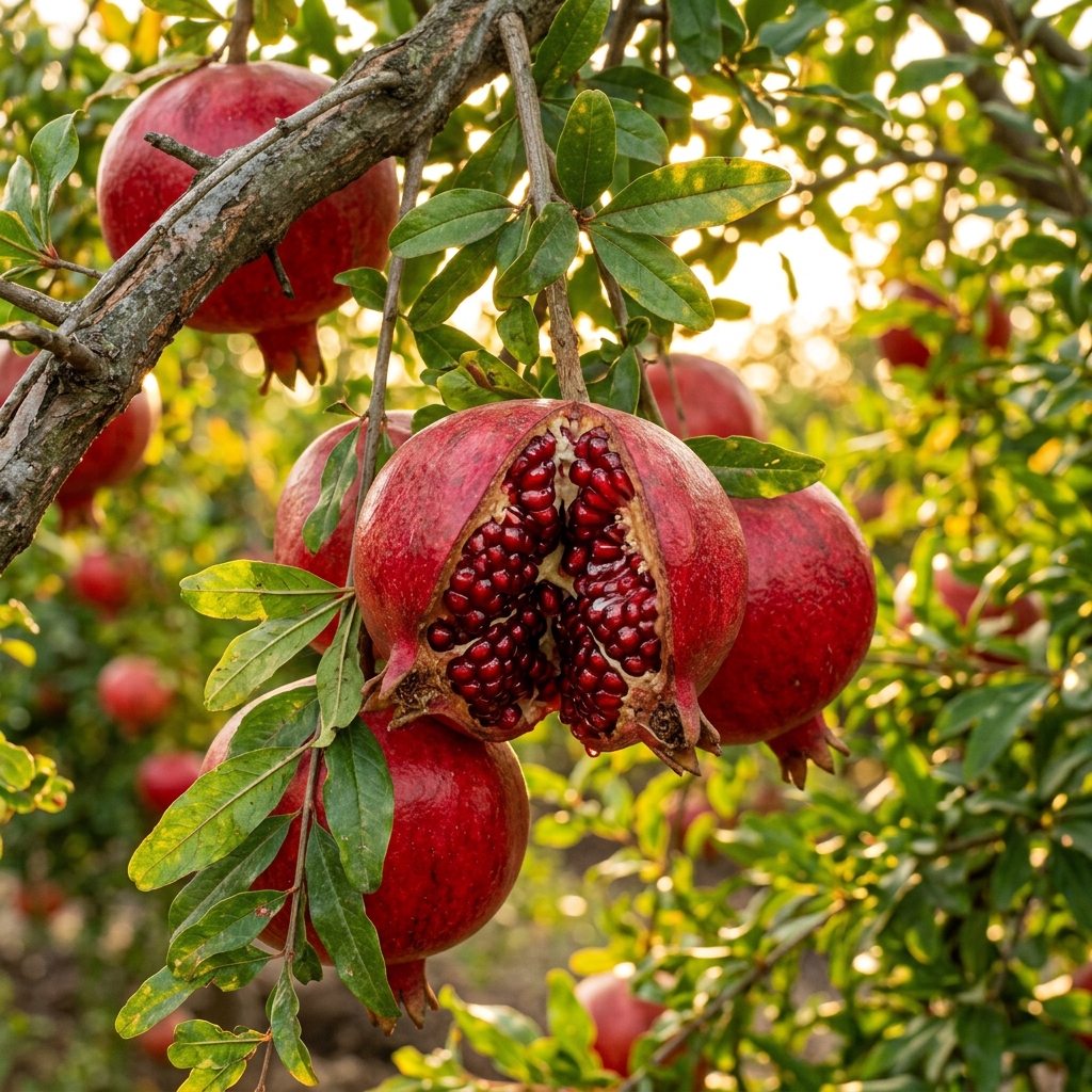 Pomegranate farming in Maharashtra
