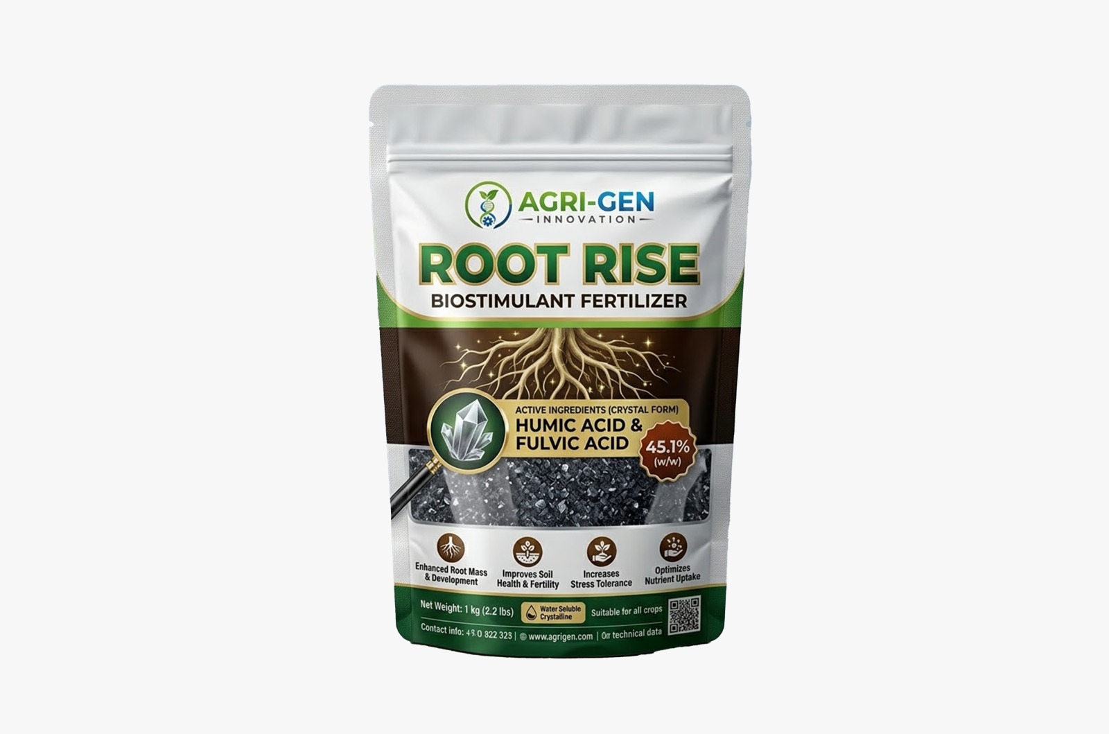 Root Rise (Humic Acid & Fulvic Acid 45.1%)